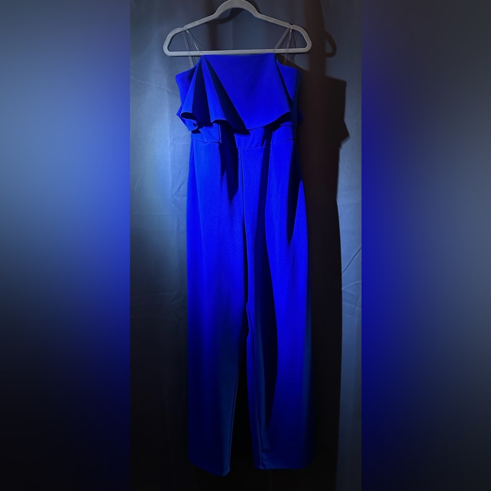 Royal blue jumpsuit. Size large with lots of stretch.